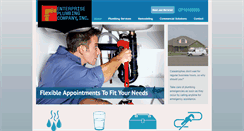 Desktop Screenshot of enterpriseplumbinginc.com