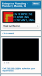 Mobile Screenshot of enterpriseplumbinginc.com